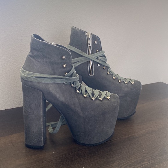 UNIF hellbound grey suede - Picture 2 of 11